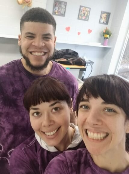 The A-Team in 2018: Aaron, Anna & Amanda The A-Team of Hippie Hounds Dog Grooming: Aaron, Anna, and Amanda in 2018